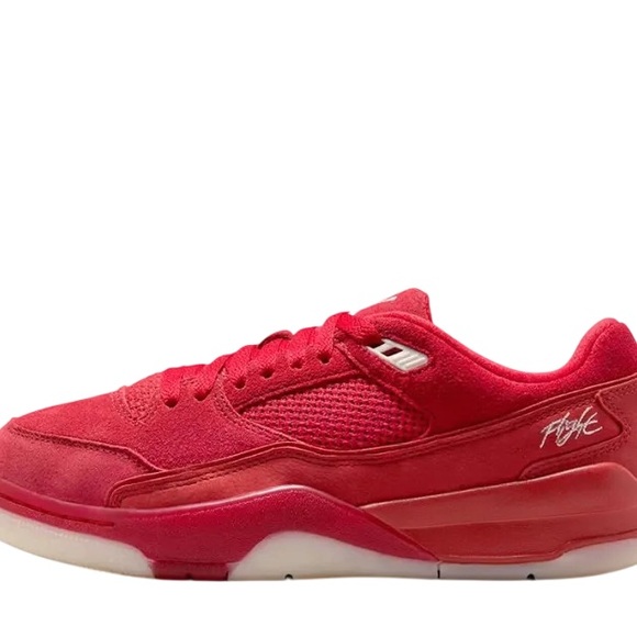 Jordan Flight Court "Varsity Red/Sail/Muslin" Women's Shoe Size 7 - Picture 8 of 9